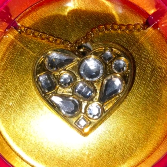 Viva La Juicy Solid Perfume Locket Necklace NWT - Picture 10 of 14